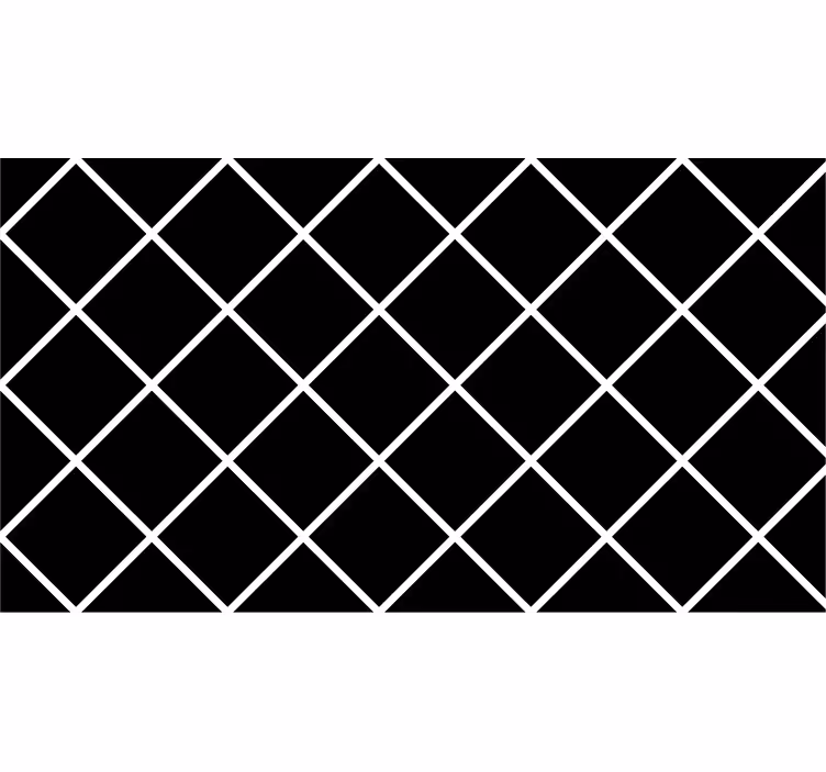 Modern geometrikus vonalak fekete tapéta - TenStickers