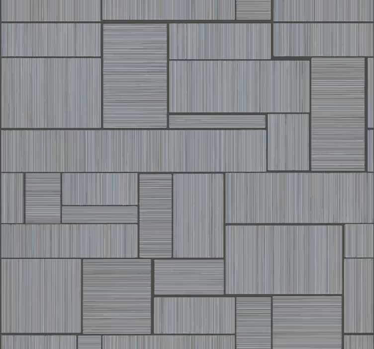 Geometriai építési kő tapéta - TenStickers