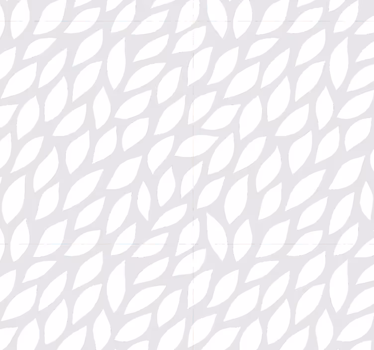 Varrat nélküli virágmintás díszítő tapéta - TenStickers