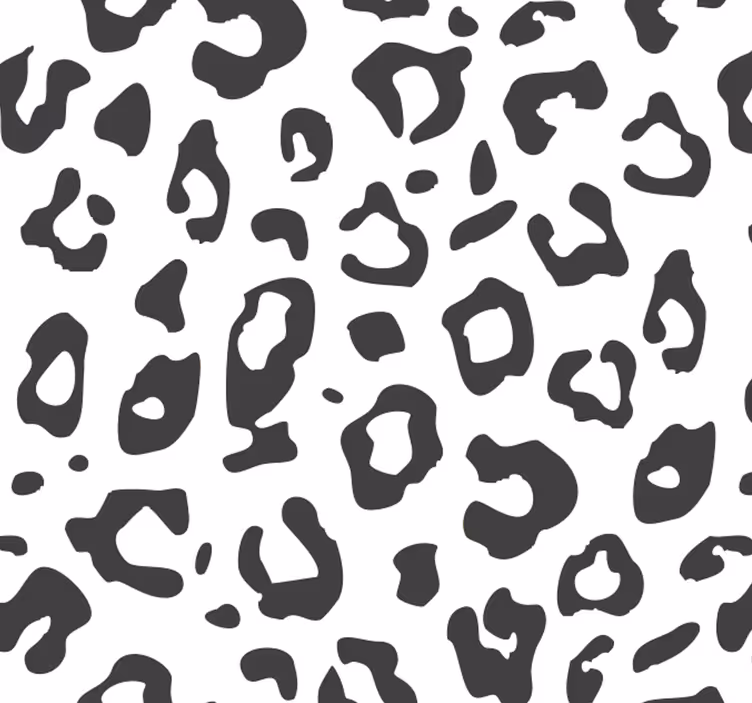 Fekete leopárd állat tapéta - TenStickers