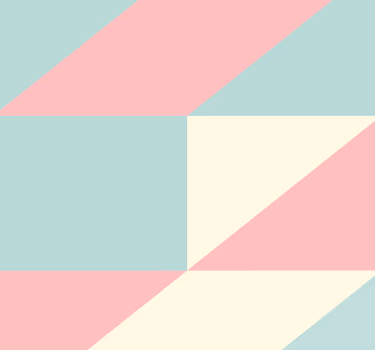 Geometriai háromszög tapéta - TenStickers