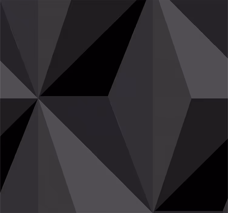 Geometriai háromszögek 3d háromszög tapéta - TenStickers