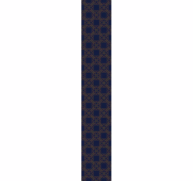 Luxus mintás kék modern tapéta - TenStickers