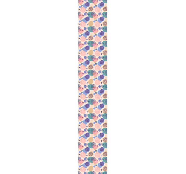Polka textúra keverék Tapéta Pöttyös - TenStickers
