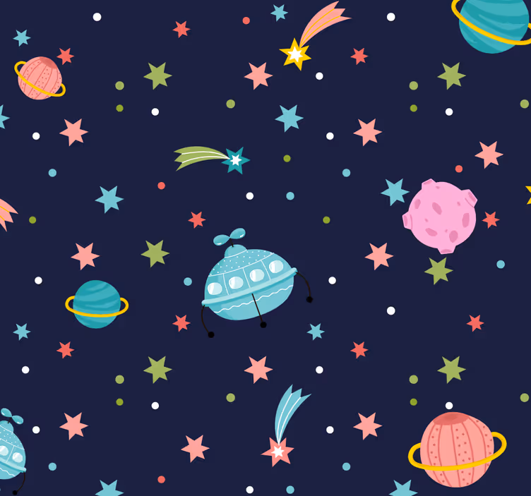 égi tér Tapéta Csillagok - TenStickers