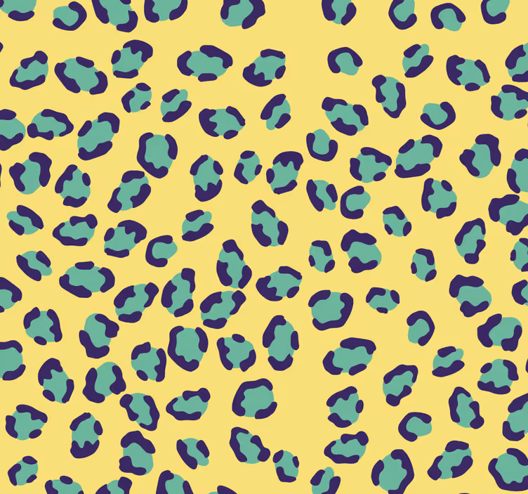 Leopárdfolt motívum Tapéta Leopárd - TenStickers
