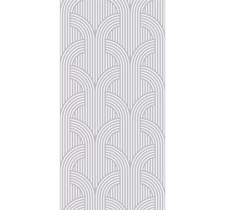 Modern minimalista szürke tapéta - TenStickers