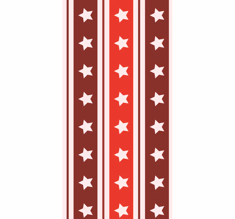 Csíkos csillagos minta Függőleges csíkos háttér - TenStickers