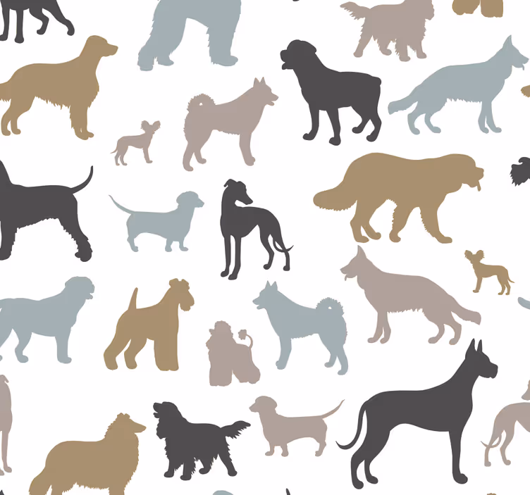 Kutyafajta állat tapéta - TenStickers