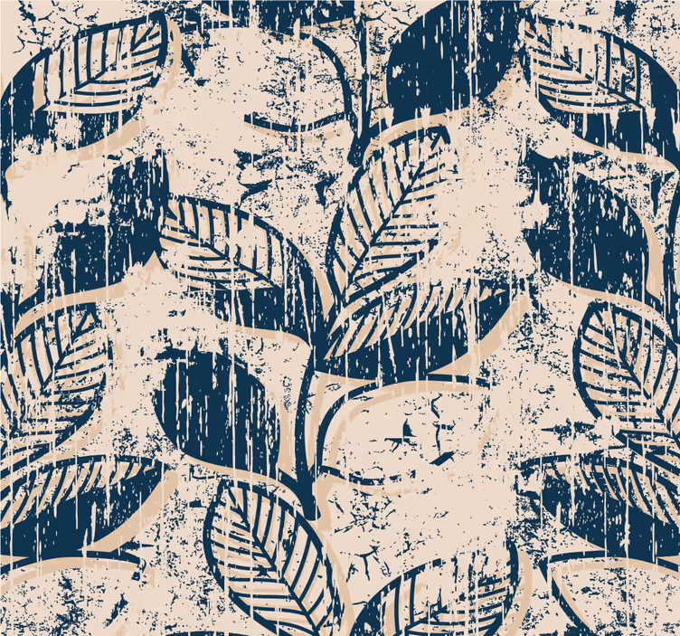 Grunge vintage minta retro tapéta - TenStickers