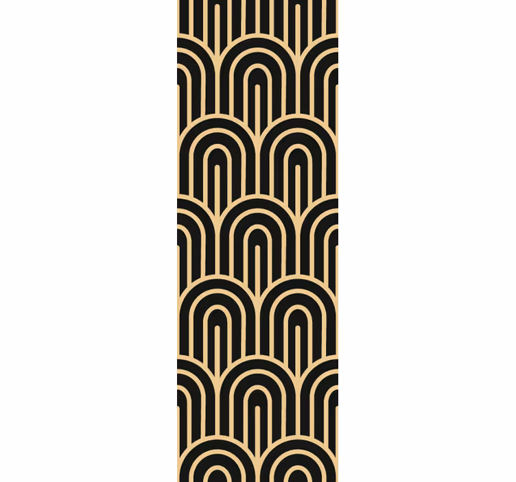 Arany deco minták csempe tapéta - TenStickers