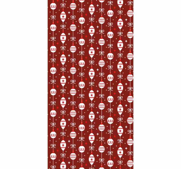 ünnepi koponya motívum Tapéta Karácsony - TenStickers