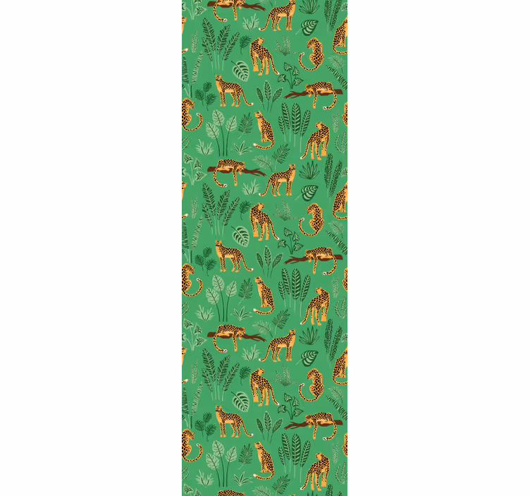 Szafari fauna motívum Allati tapéta - TenStickers