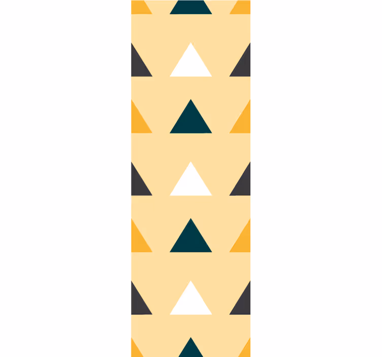 Színes háromszögek geometriai háromszög tapéta - TenStickers