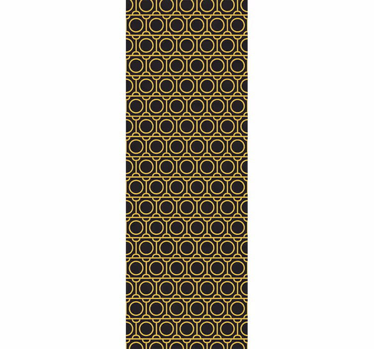 Geometrikus gyűrűk Tapéta Geometriai - TenStickers
