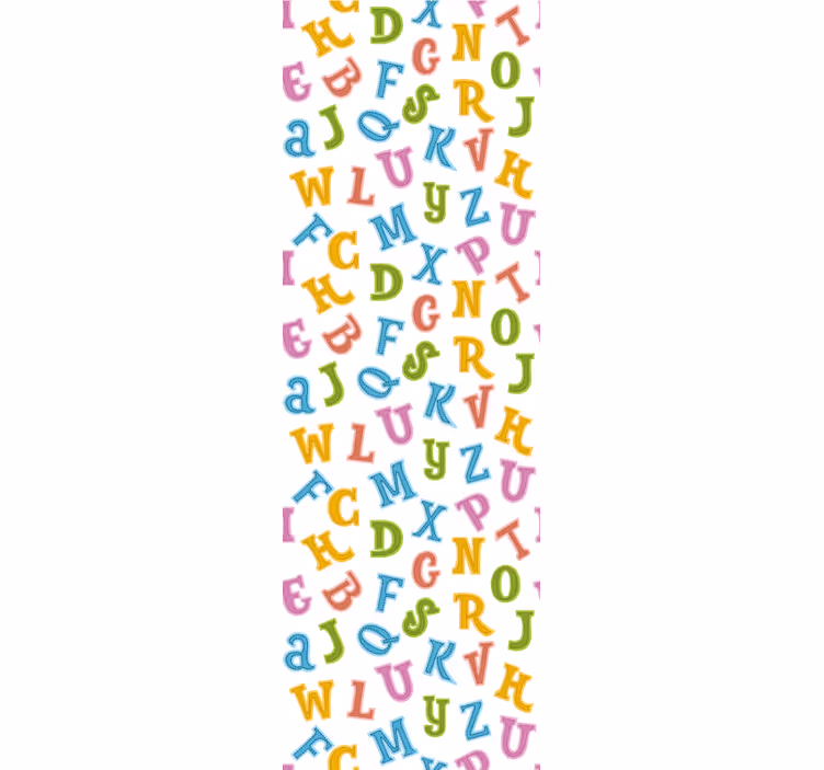 ábécé móka Tapéta felirat - TenStickers