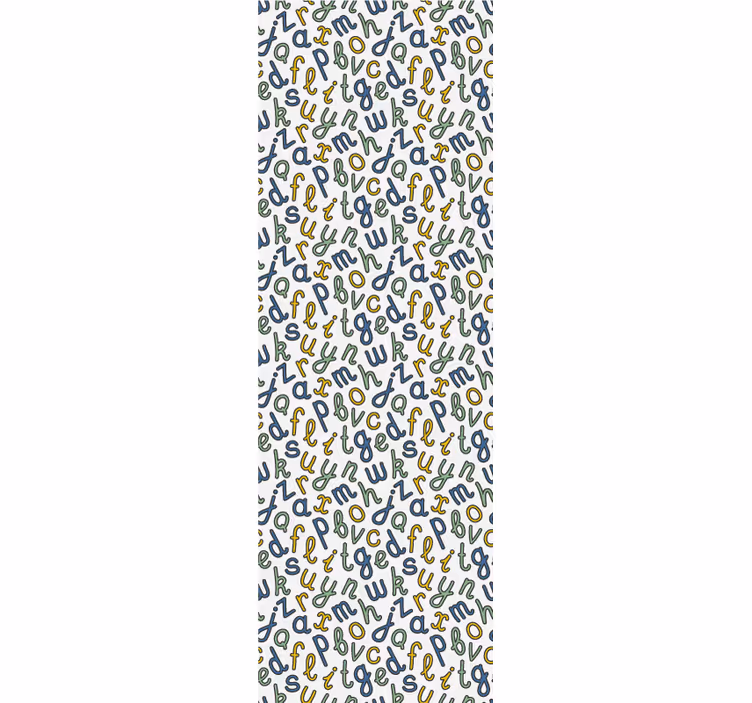 ábécé keverék Tapéta felirat - TenStickers