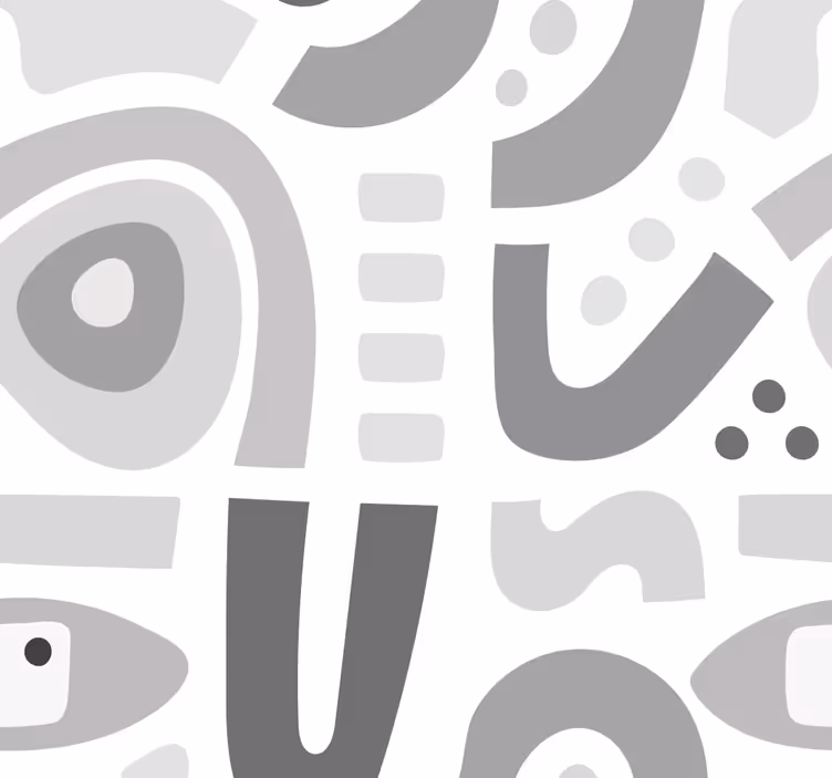 Absztrakt geometriai formák Tapéta Geometriai - TenStickers