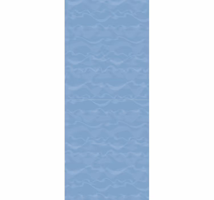 Absztrakt hullámok Kék Tapéta - TenStickers