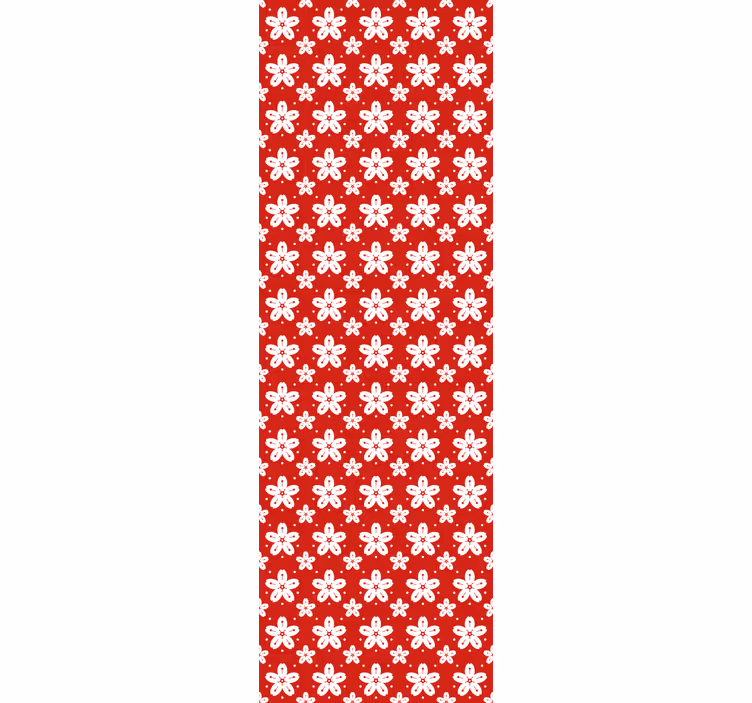 Virágmotívum együttes Tapéta Virágdíszes - TenStickers