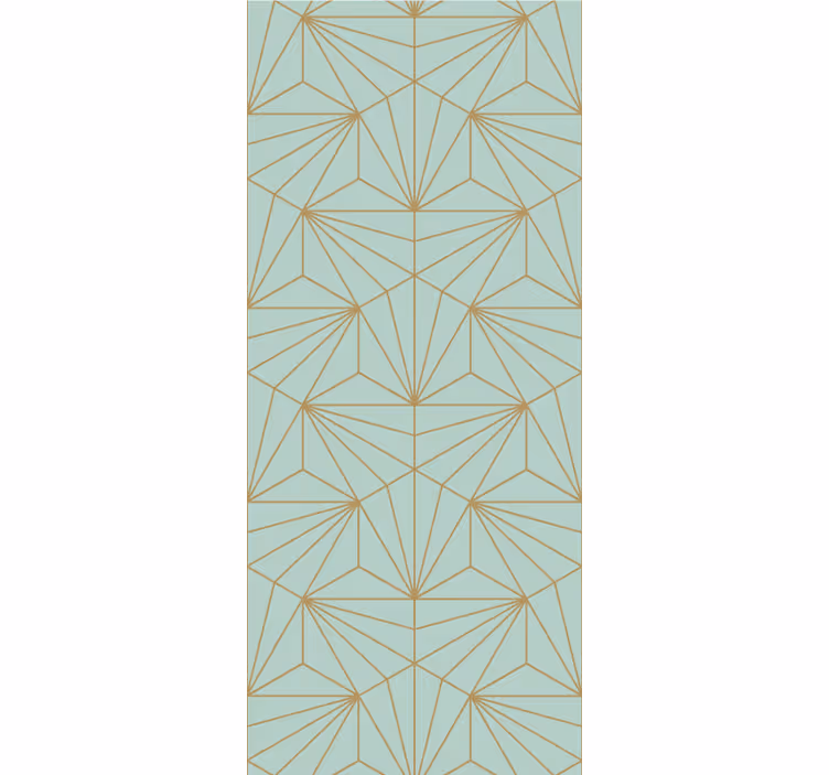 Geometrikus vonalas rajz Tapéta Geometriai - TenStickers
