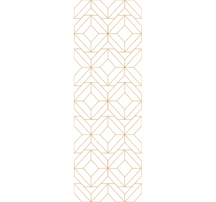 Modern geometriai mintás tapéta - TenStickers