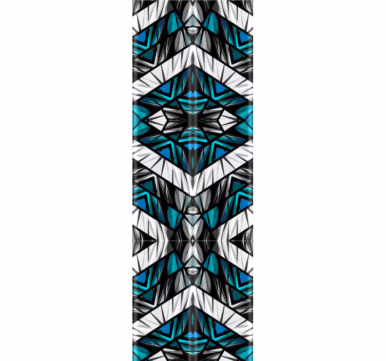 Kaleidoszkópos szimmetria Tapéta Geometriai - TenStickers