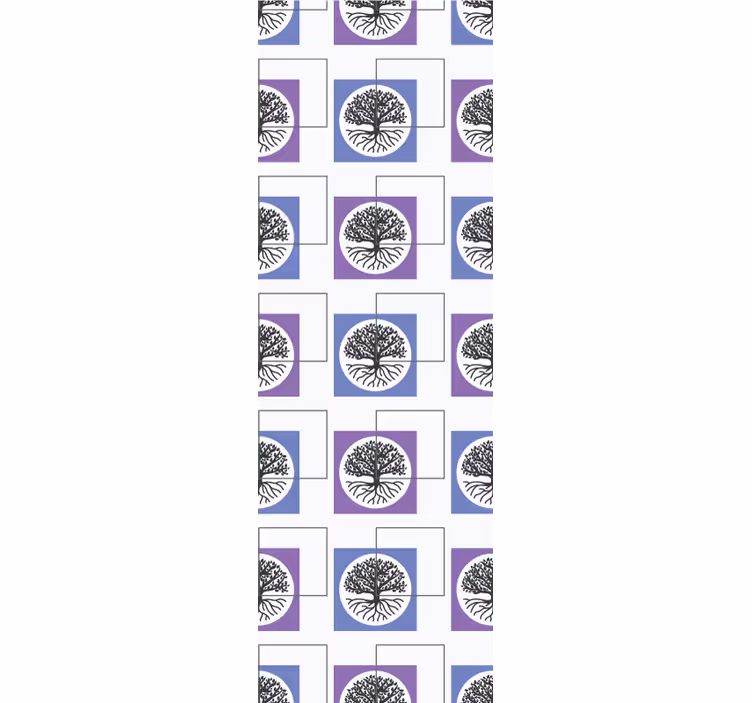 Geometriai fa design Hálószoba tapéta - TenStickers