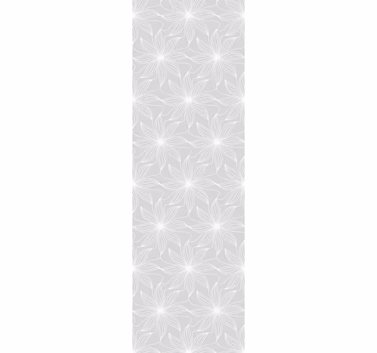 Elegáns nagy virágok tapéta - TenStickers