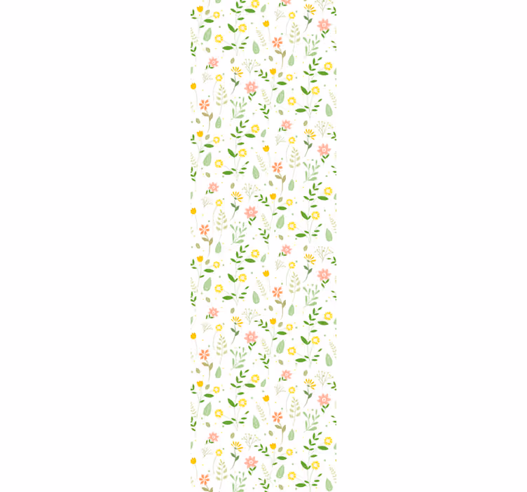 Virágos tavasz Tapéta Virágok - TenStickers