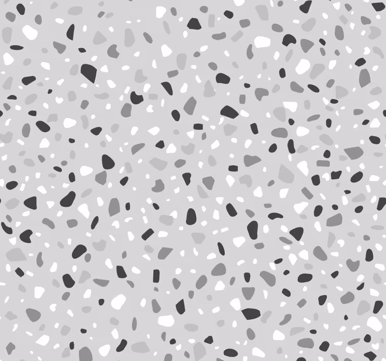 Terrazzo ihlette Egyedi textúra tapéta - TenStickers