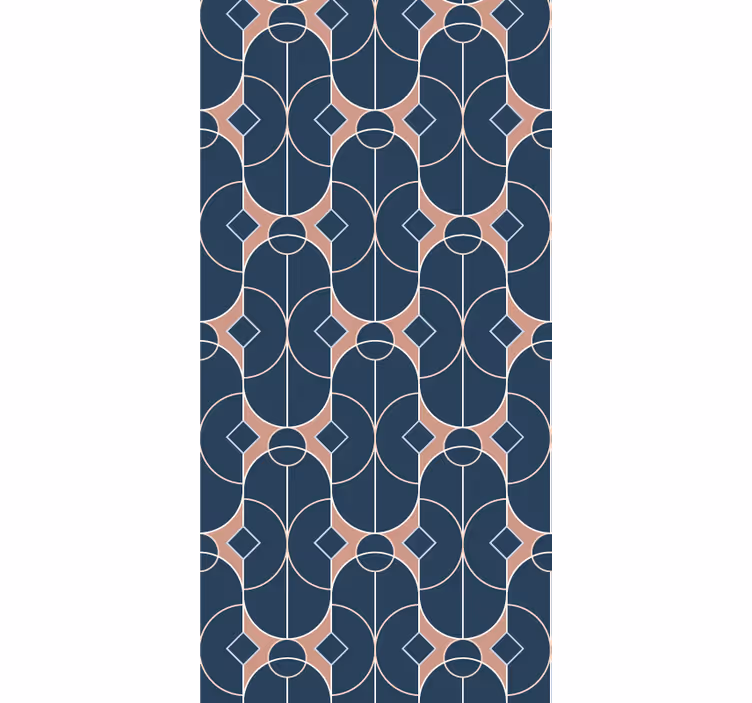 Geometriai lánc minta Tapéta Geometriai - TenStickers