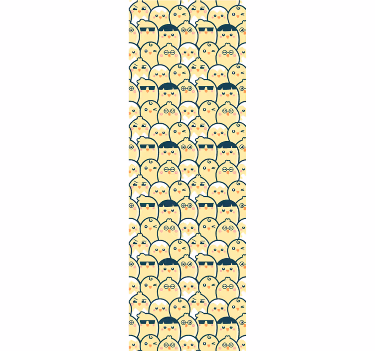 Aranyos baglyok minta Allati tapéta - TenStickers