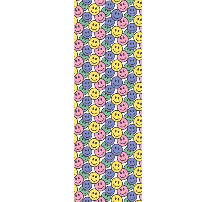 Mosolygós minta Tapéta Művészet - TenStickers