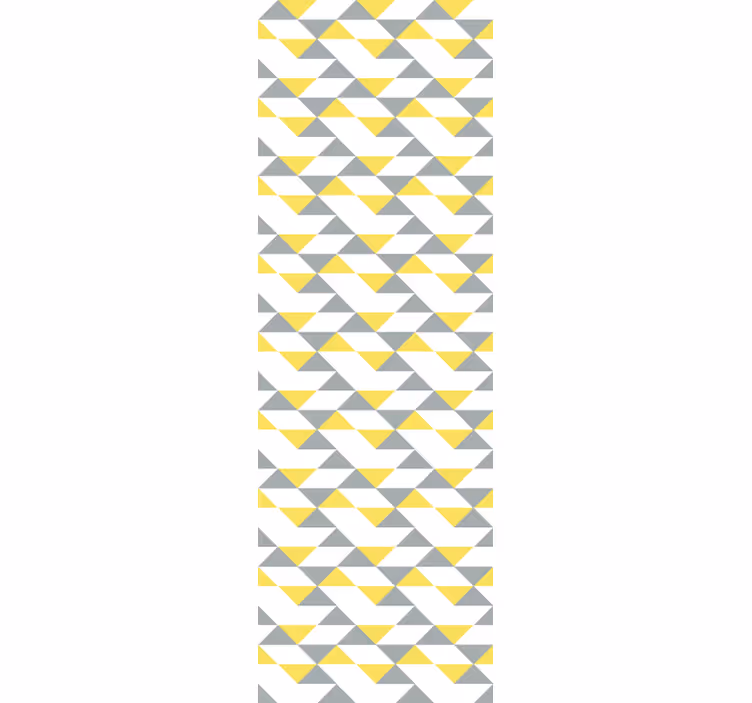 Geometriai háromszög Tapéta Geometriai - TenStickers