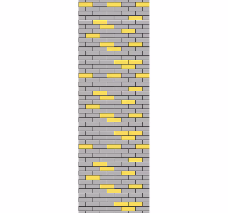 Kontrasztos téglafal Tégla tapéta - TenStickers