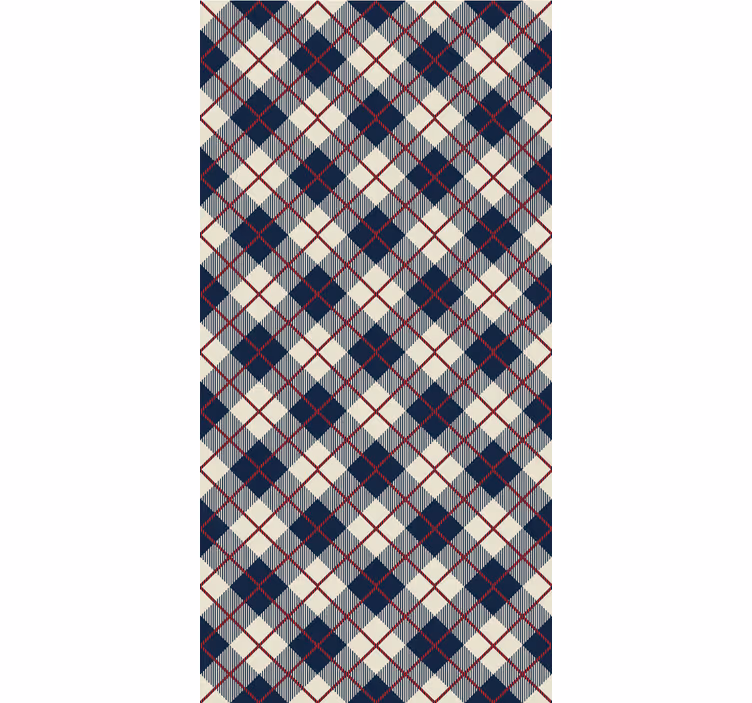 Argyle minta Tapéta Geometriai - TenStickers