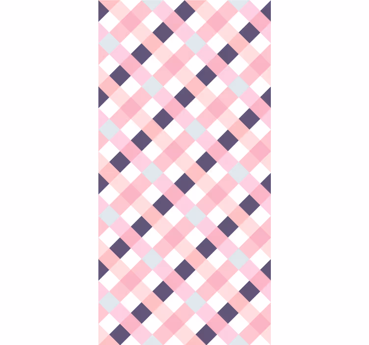 Pasztell argyle minta Tapéta Geometriai - TenStickers