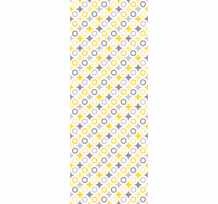 Kör alakú minta Tapéta Pöttyös - TenStickers