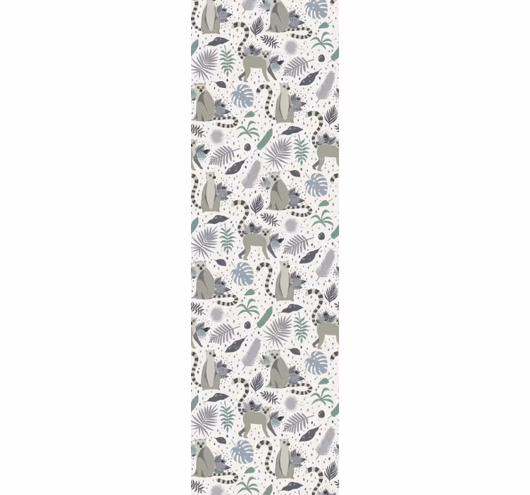 Szafari állatminták Allati tapéta - TenStickers
