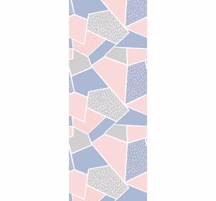 Geometriai kollázs Tapéta Geometriai - TenStickers