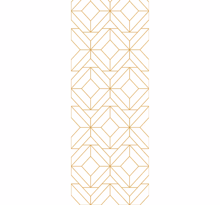 Geometriai kockák Tapéta Geometriai - TenStickers
