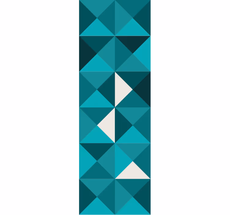 Sötétkék design nappali tapéta - TenStickers