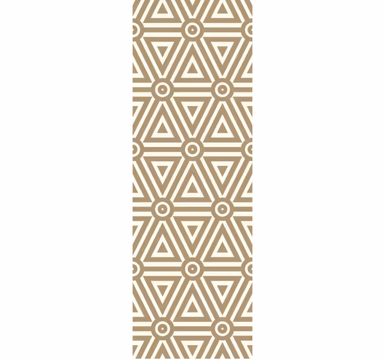Retro vintage design nappali tapéta - TenStickers