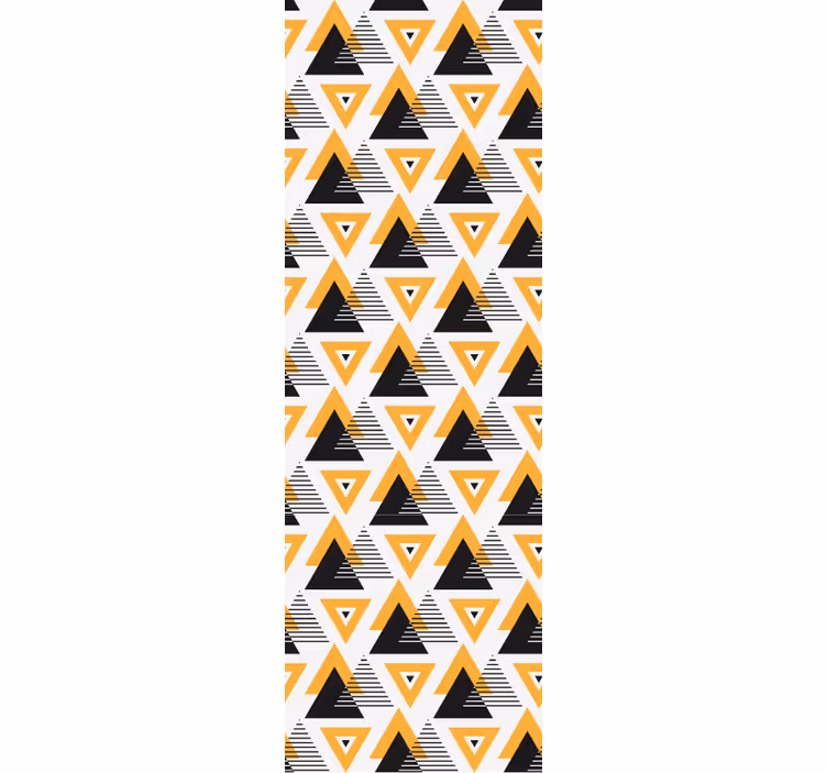 Geometriai háromszög fúzió Tapéta Geometriai - TenStickers