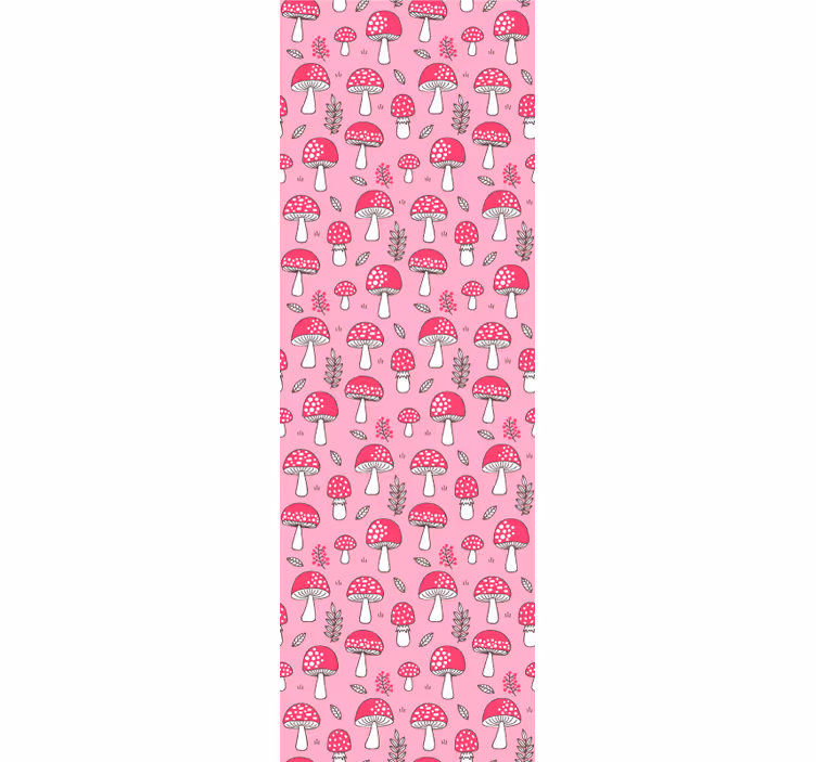 Gomba minták Tapéta Művészet - TenStickers