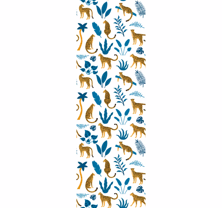 Dzsungel fauna flóra Allati tapéta - TenStickers
