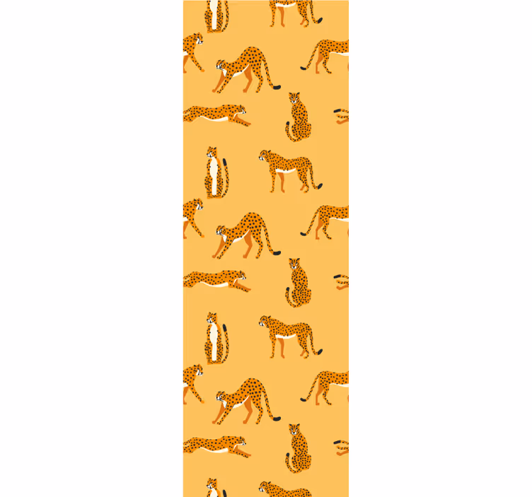 Játékos leopárdok Allati tapéta - TenStickers