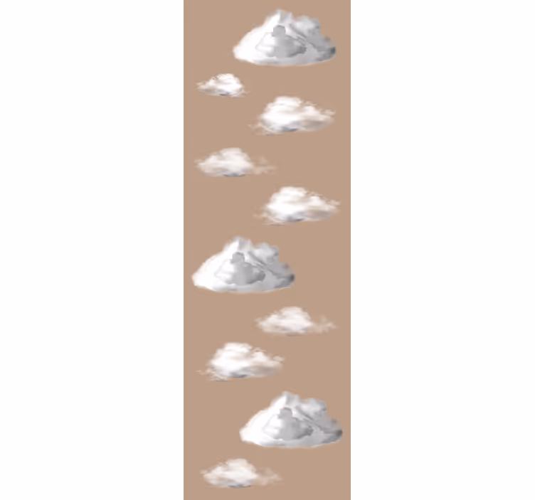 Felhős ég minta Tapéta Természet - TenStickers