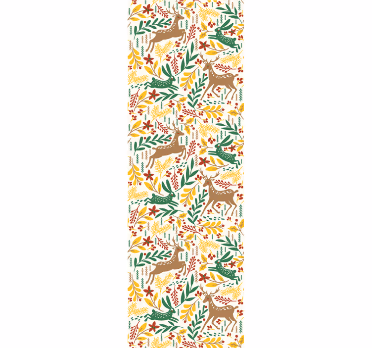 Erdei fauna minta Allati tapéta - TenStickers